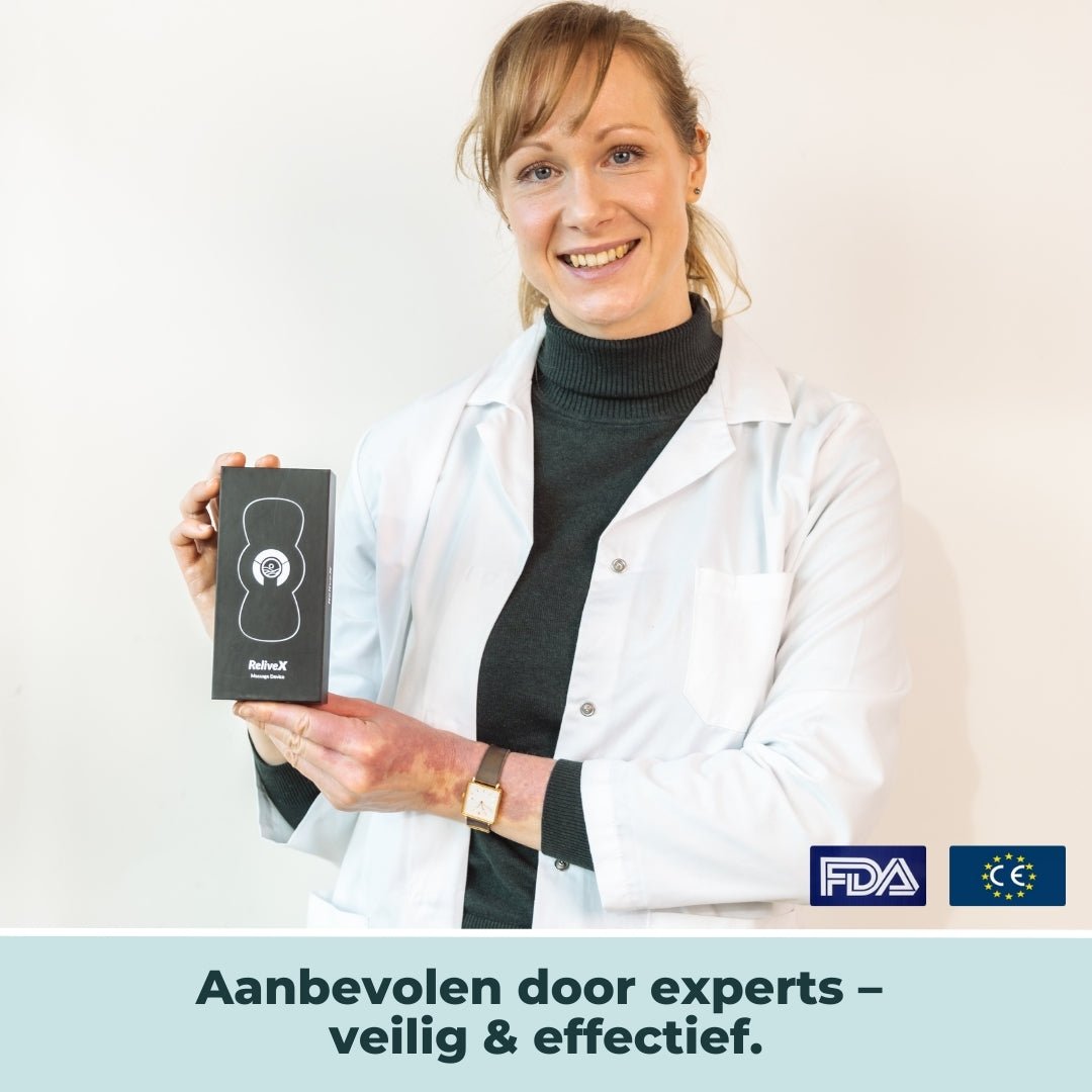 ReliveX™ Multifunctionele Massager – Verlichting bij Menstruatiepijn en Krampen - ReliveX