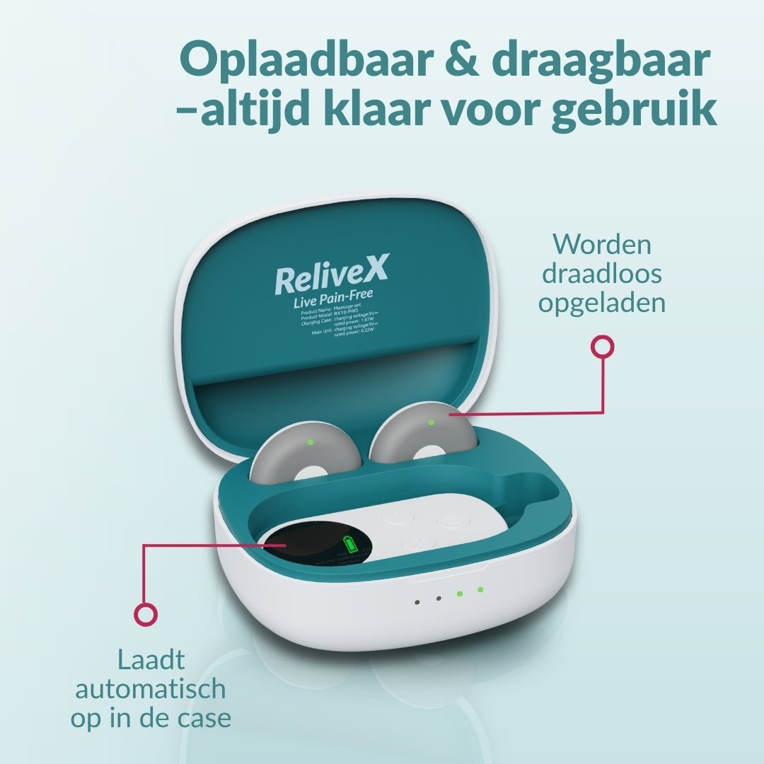 ReliveX™ Massageset voor Pijnverlichting - ReliveX