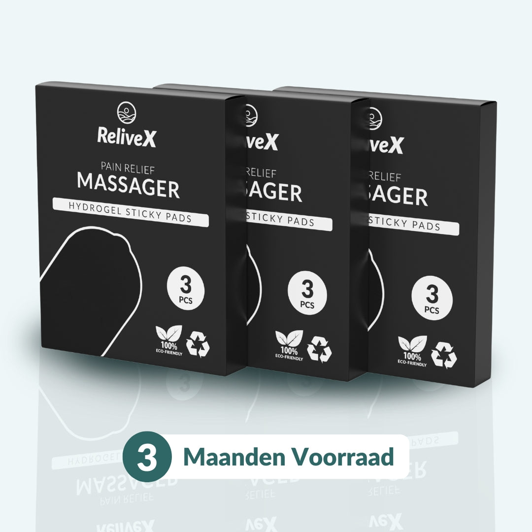 Zelfklevende Pads - Voor ReliveX™ Massageset - ReliveX