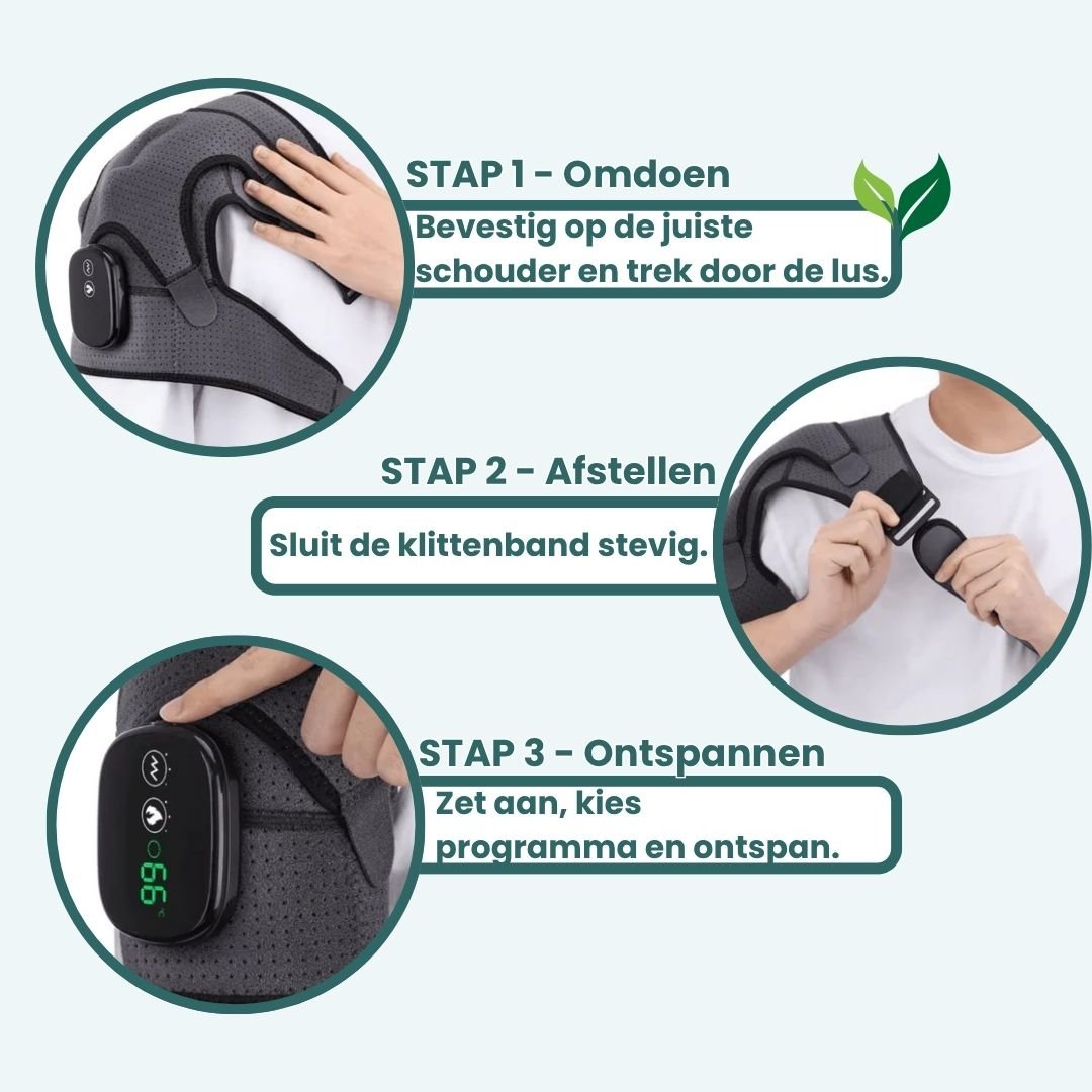 ReliveX™ 3 - in - 1 Schouder Massager - ReliveX