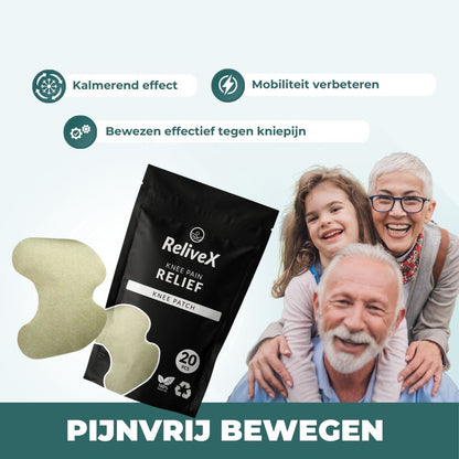 ReliveX™ Knie Pleisters