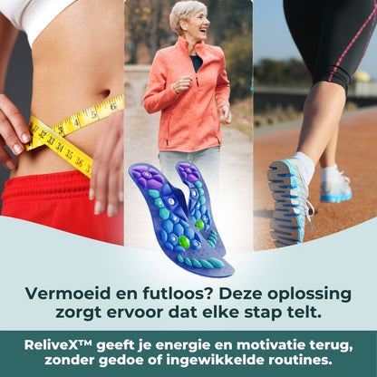 ReliveX™ Magnetische Inlegzolen - ReliveX